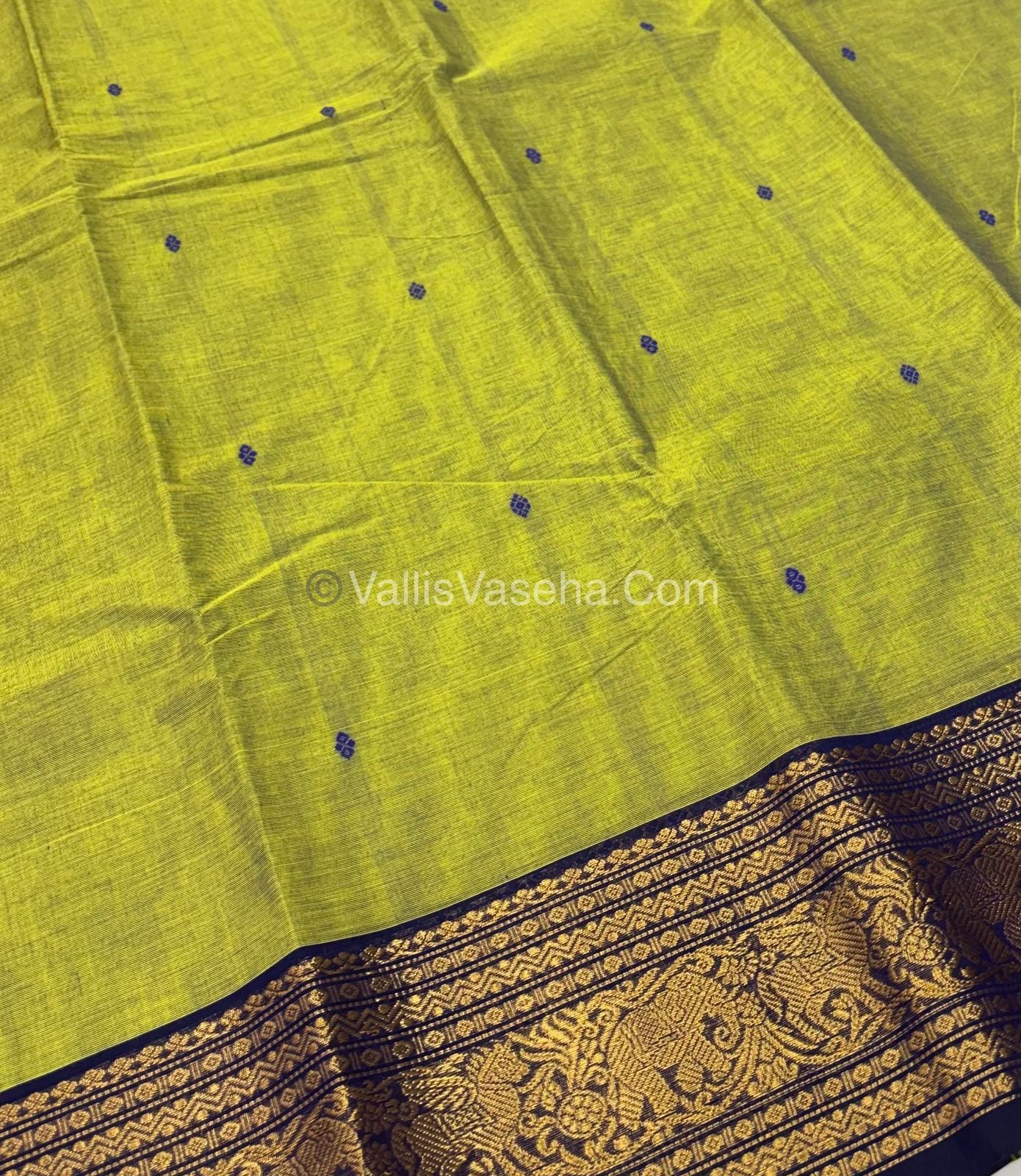Kanchi Cotton Saree - VVKCS017