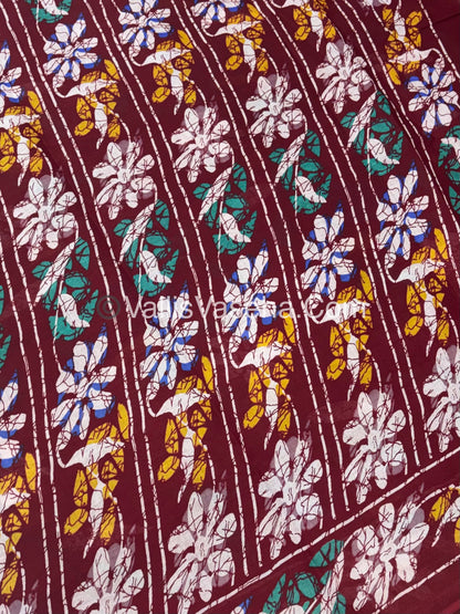 Pure Cotton Voile Saree | VVPVC002