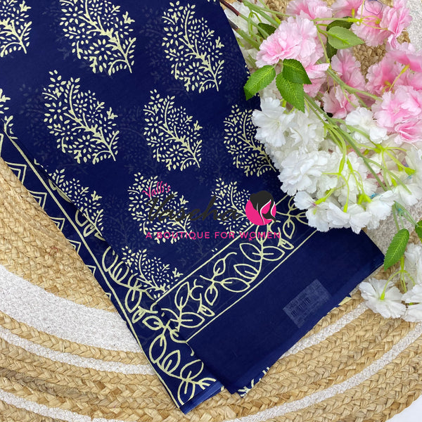 Pure Soft Mul Cotton Sarees - VVMMC012