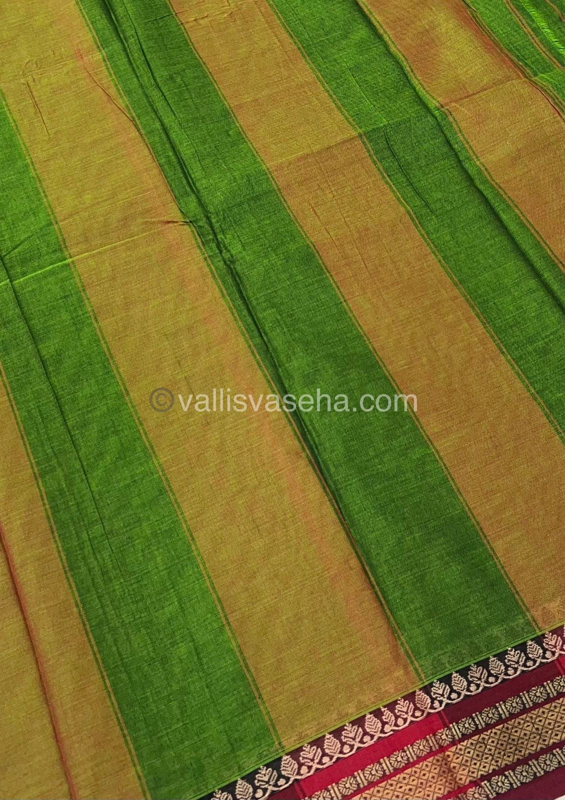 Narayanapet Mercerised Cotton Saree - VVNMC001