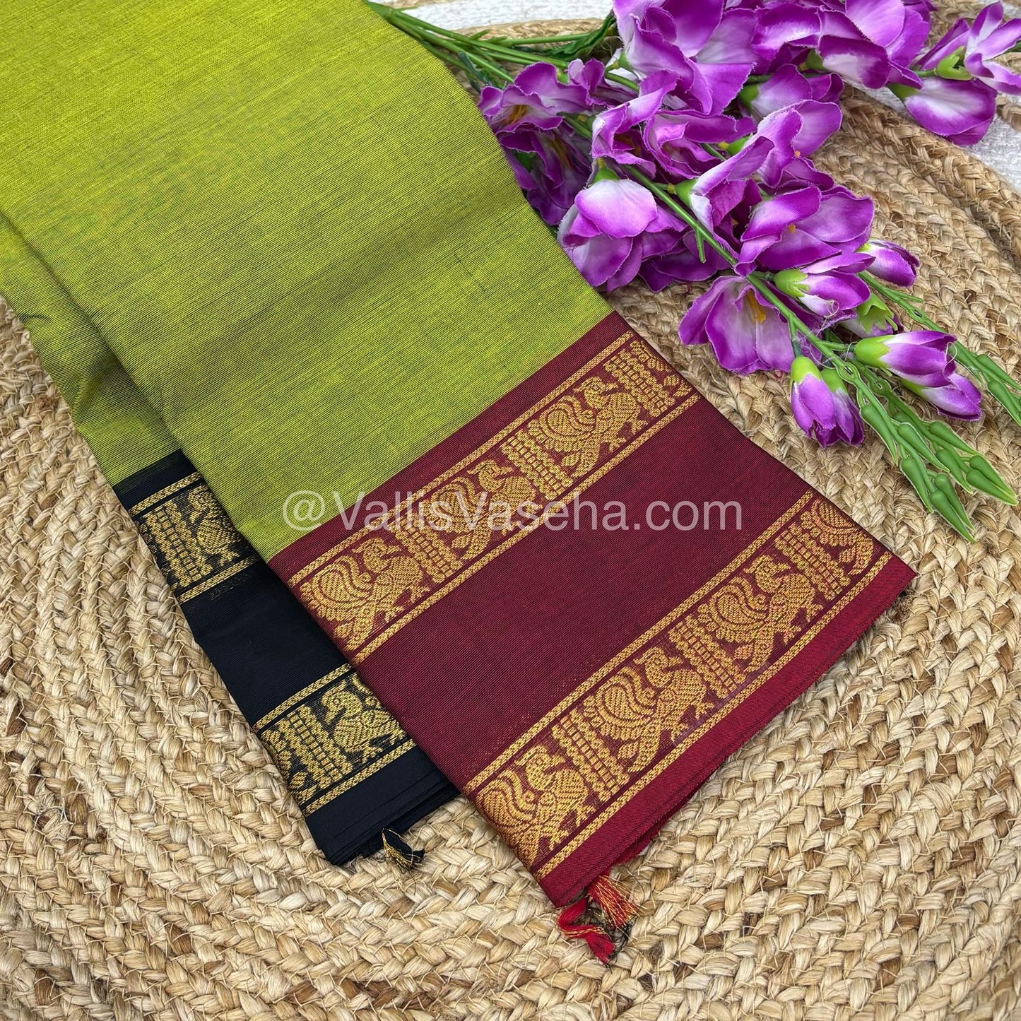 Kanchi Cotton Saree - VVKCS016