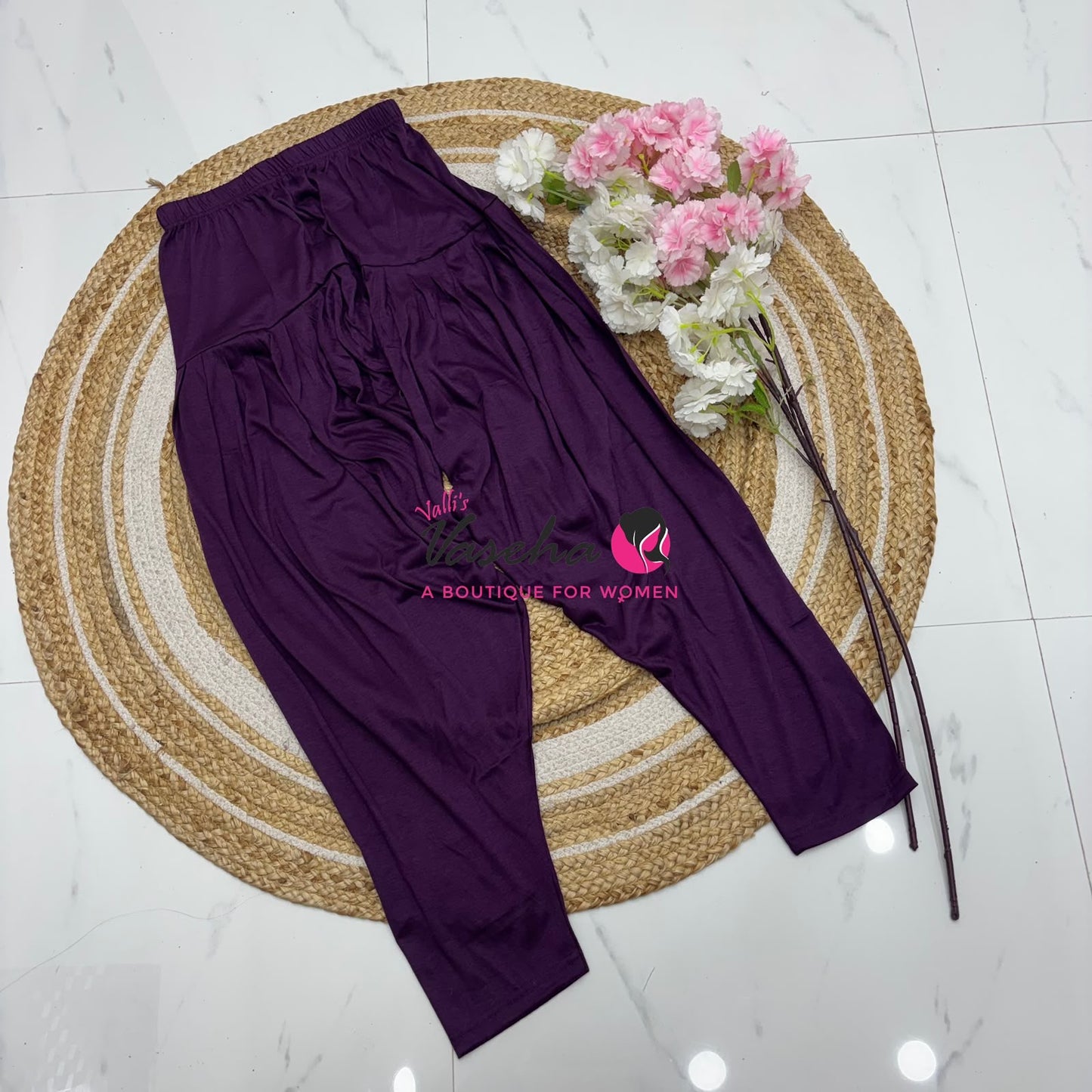 Semi Patiyala - Purple Shade - VVSP001