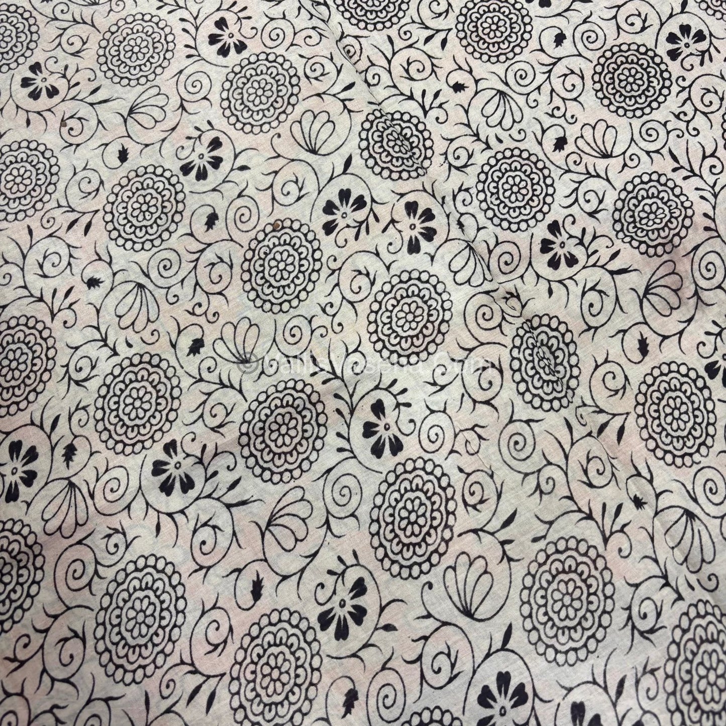 Pure Kalamkari Cotton Saree - VVPKC002