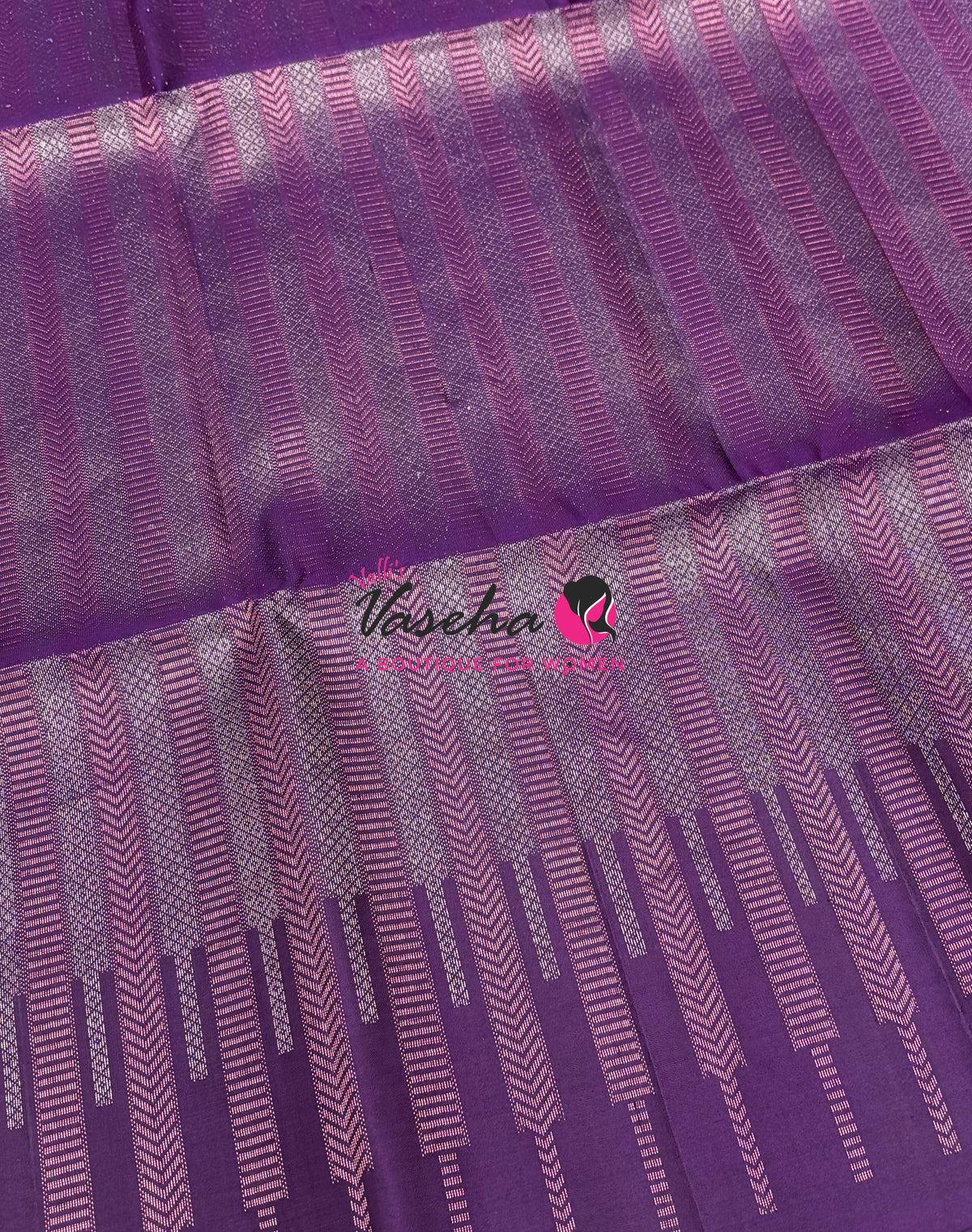 Pure Soft Silk Saree  -  Purple Shade - VVPSS129