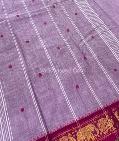 Kanchi Cotton Saree - VVKCS017