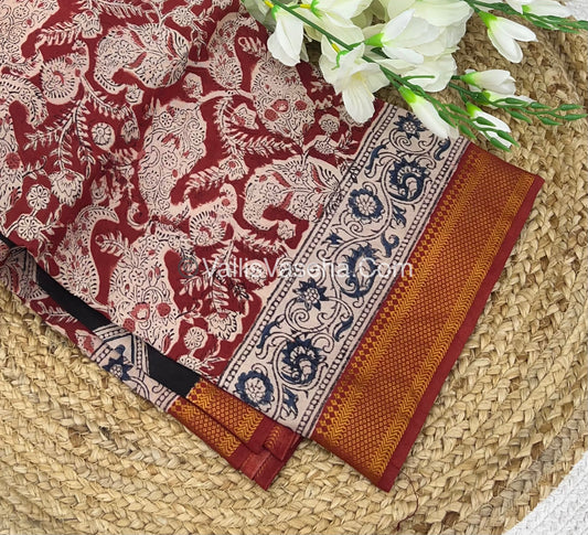 Chennur Silk | Kalamkari Prints | VVCS005