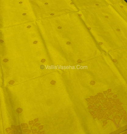Mulberry Semi Silk - Lemon Yellow Shade - VVMSS002