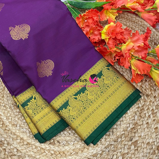 Semi Kanchi Silk - VVSKS014