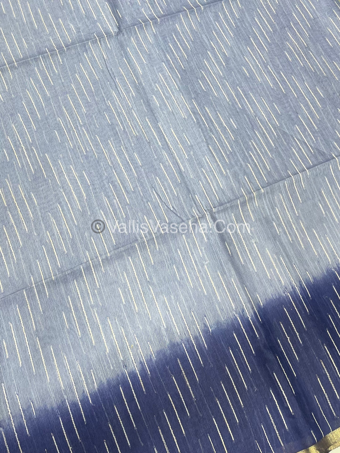 Bhagalpuri Silk | Blue Shade | VVBS010