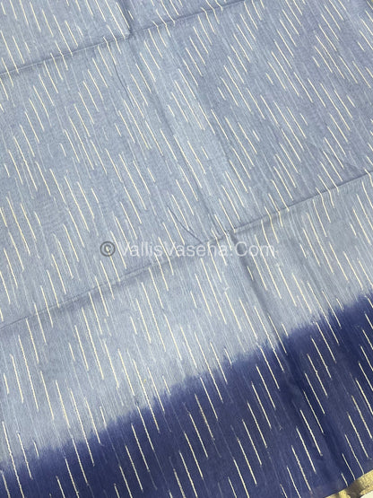 Bhagalpuri Silk | Blue Shade | VVBS010