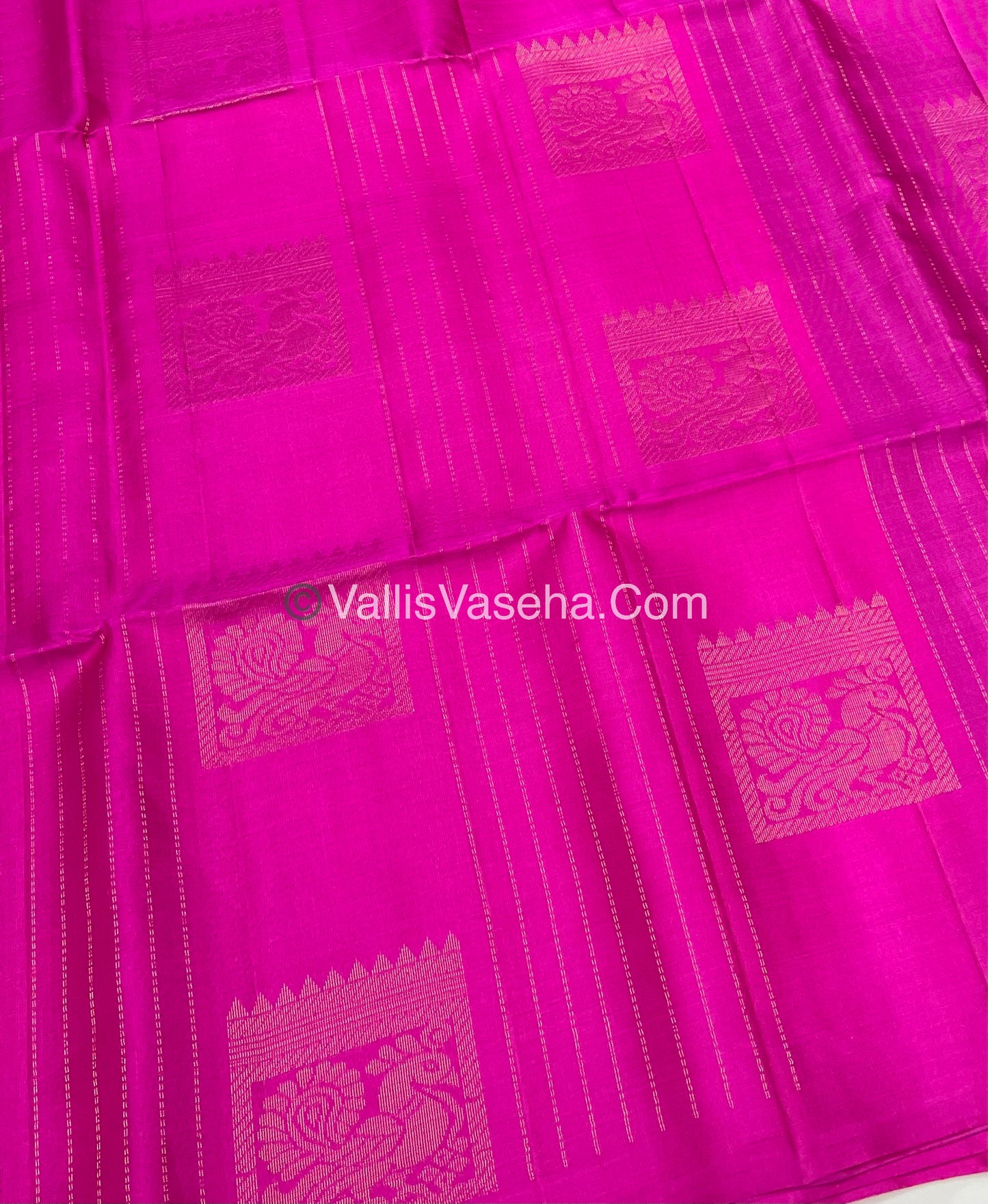 Pure Soft Silk Saree - Light Weight - Border Less - VVPSS034