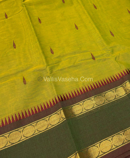 Kanchi Cotton Saree - VVKCS017