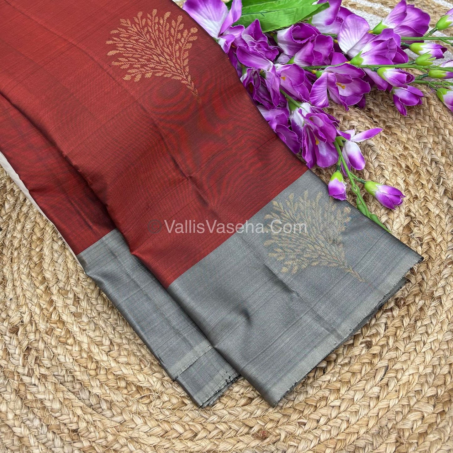 Half Mix - Pure Soft Silk Saree - VVPSS054