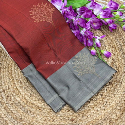 Half Mix - Pure Soft Silk Saree - VVPSS054