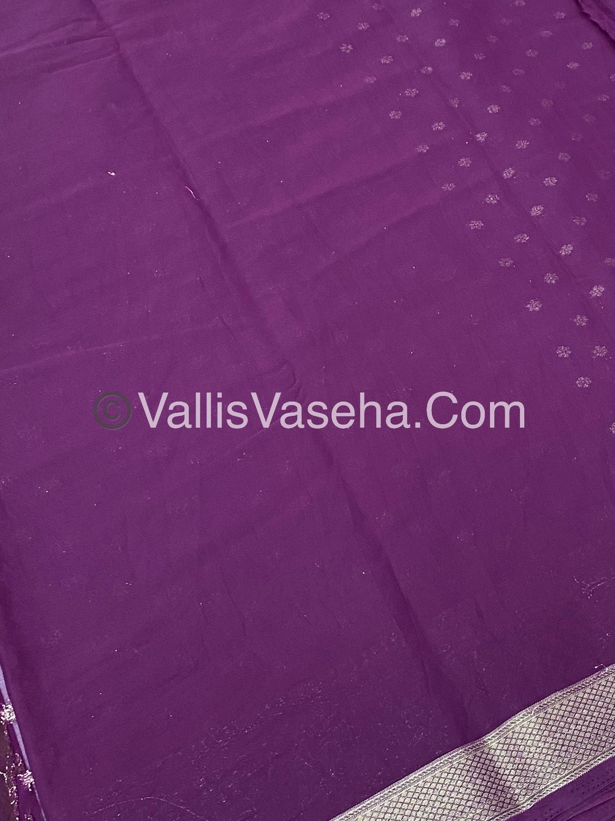 Premium Georgette Saree - VVPGS001