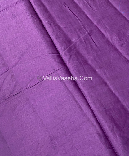 Butter Silk - Navy Blue & Purple Combo - VVBS002