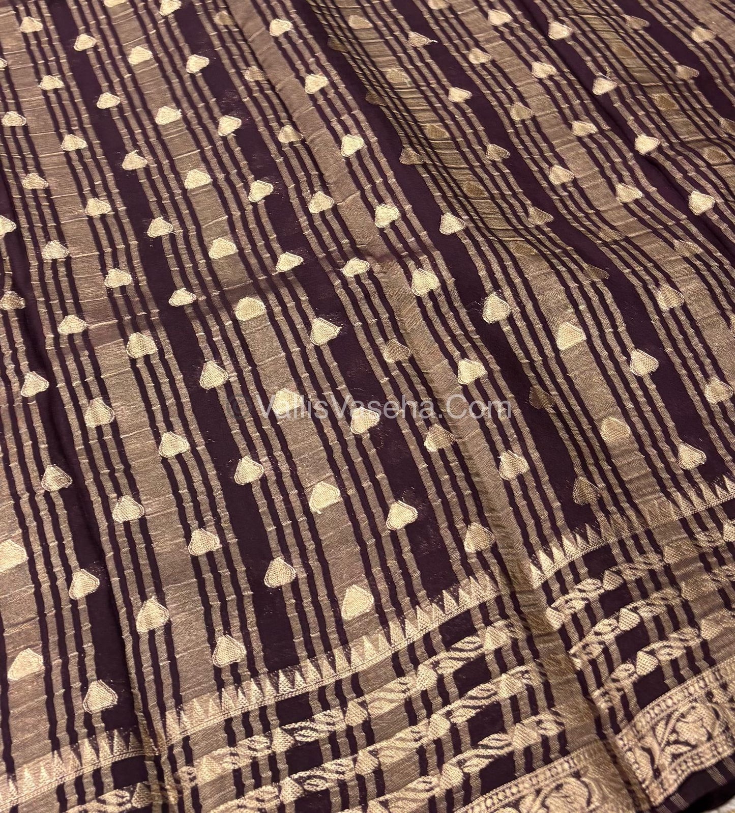 Semi Georgette / Semi Mysore Viscose Silk Variety  - VVSMC003