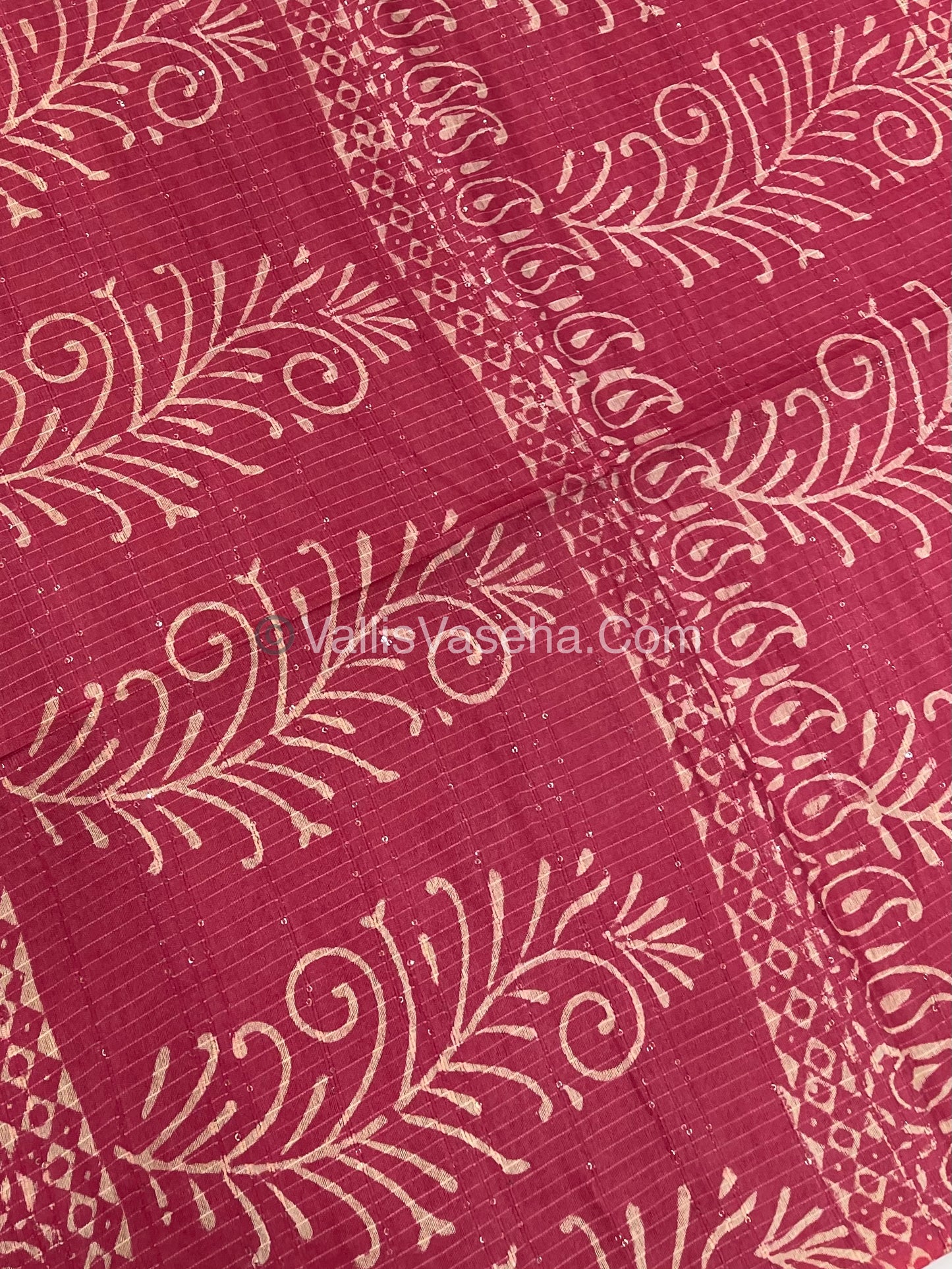 Bhagalpuri Silk | Orange with Pink Shade |VVBS009