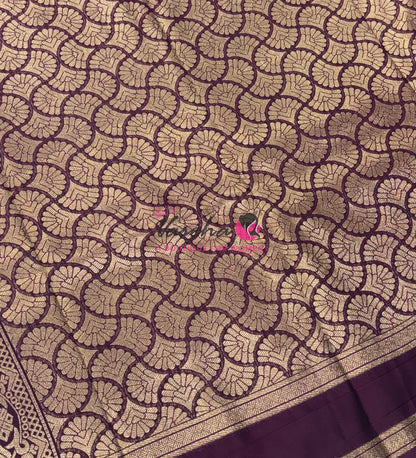 Semi Soft Silk - Onion Pink With ￼Purple - VVSSS035