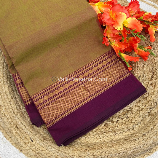 10 Yards - Kanchi Cotton Saree - VVKC901
