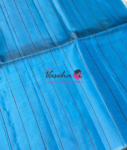 Pure Soft Silk Saree /Jute Duppion Silk - VVPJS001
