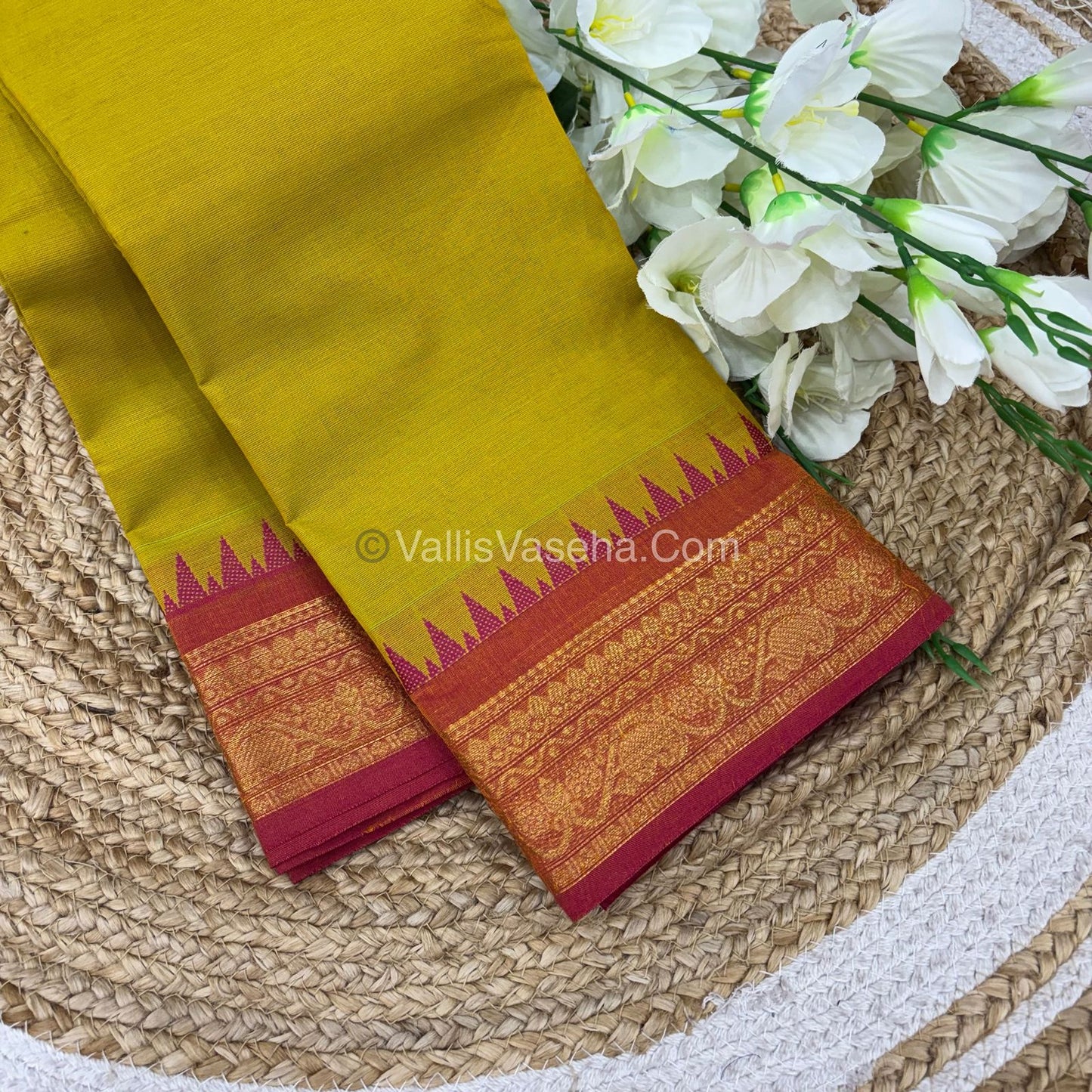 Kanchi Cotton Saree - VVKCS018