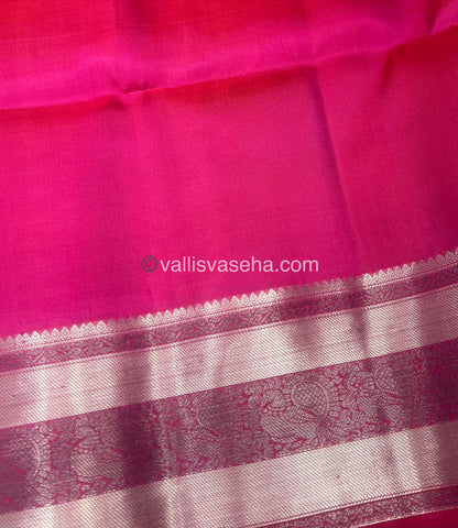 Pure Soft Silk Saree - Pink Shade - VVPSS063