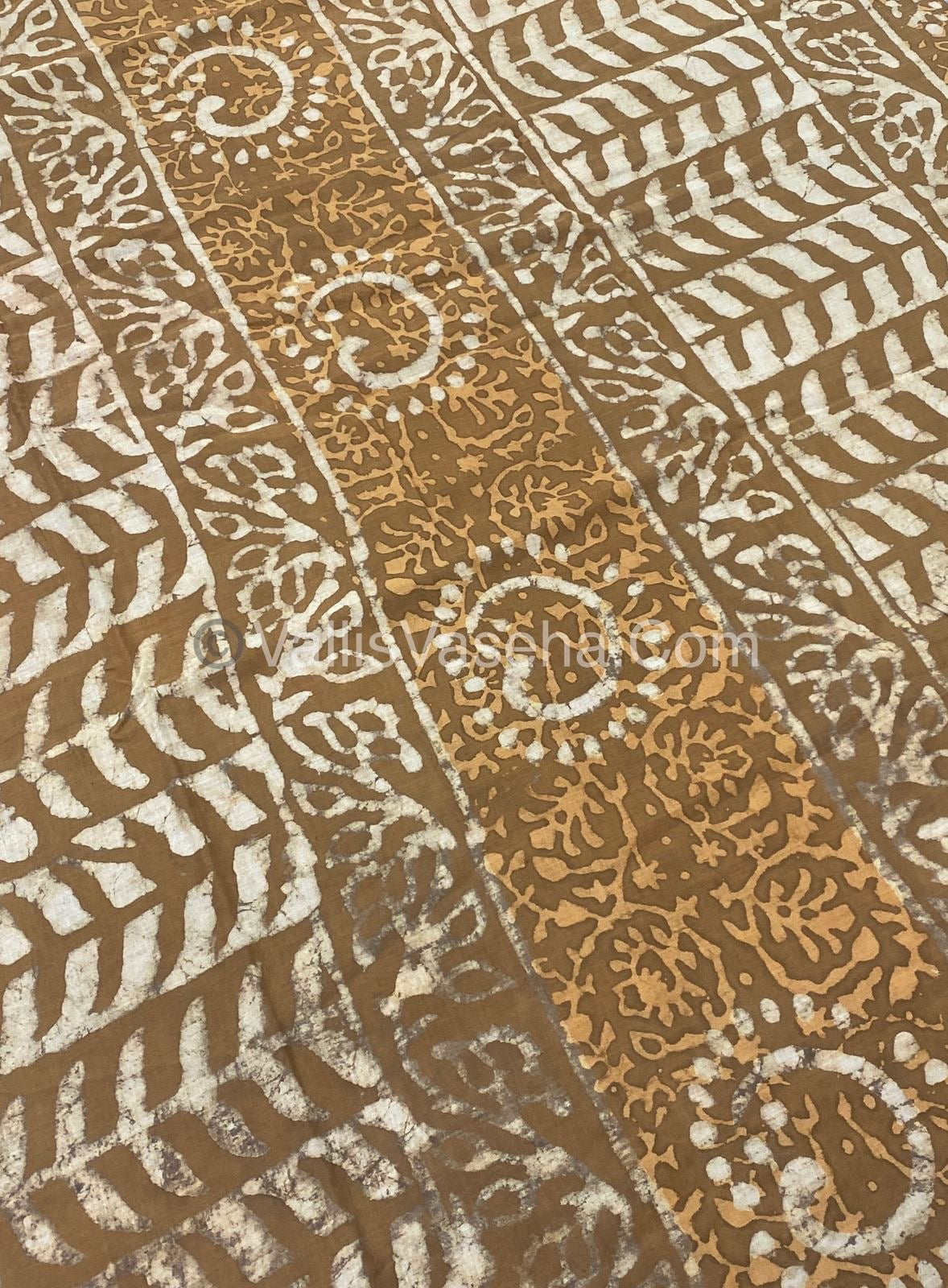 Pure Soft Mul Mul Cotton Sarees - Hand Block Prints - VVMMC003