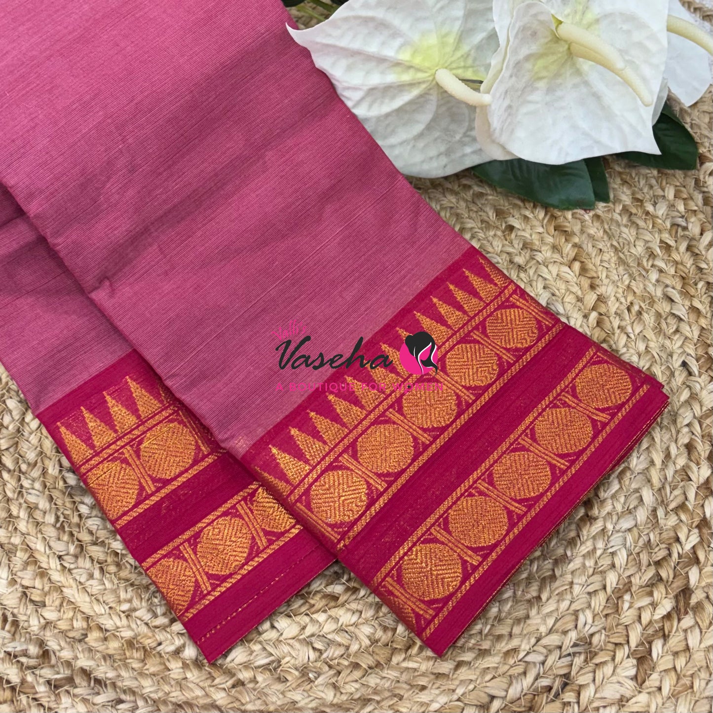 Kanchi Cotton Saree - VVKCS028