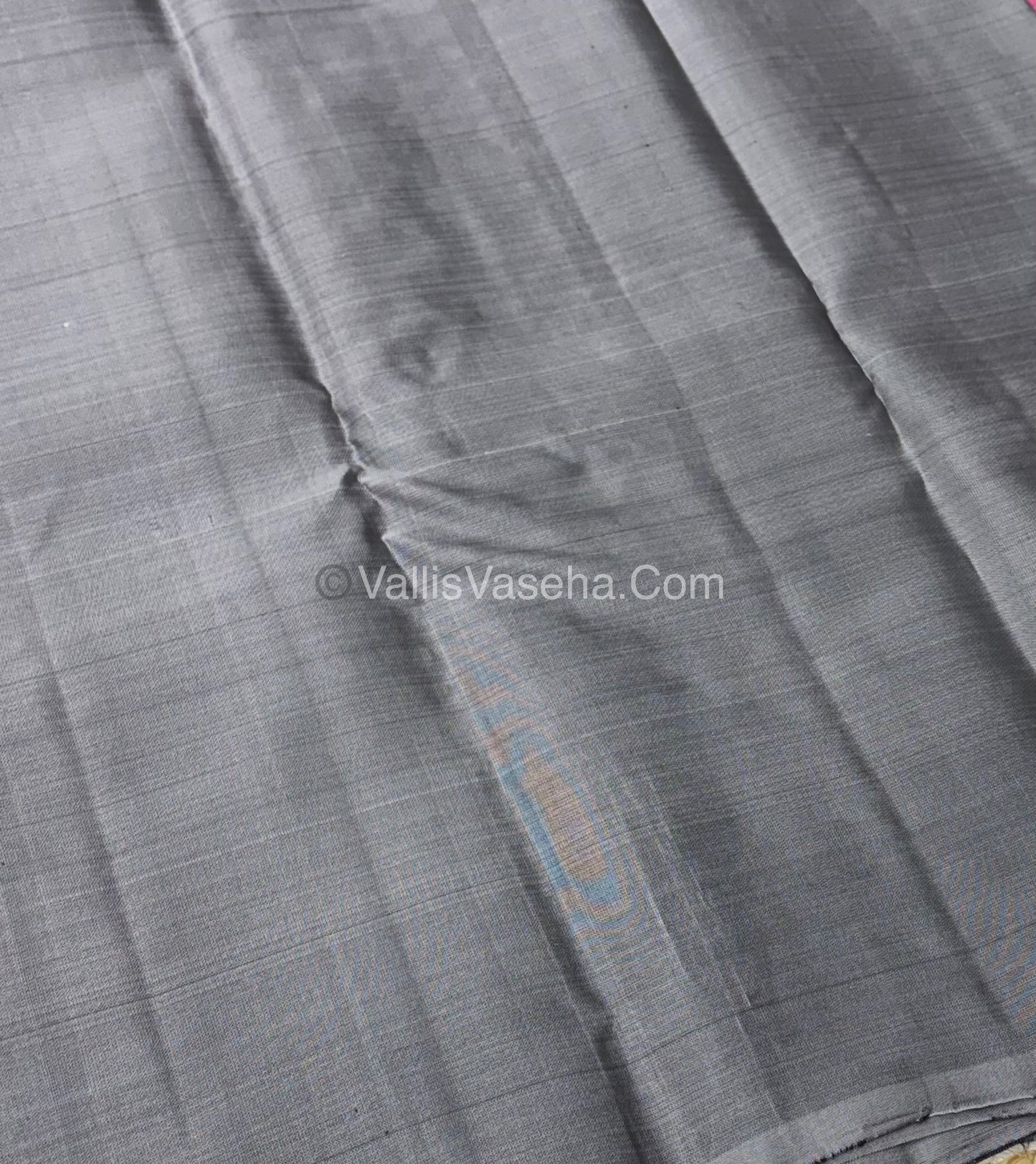 Half Mix - Pure Soft Silk Saree - VVPSS051