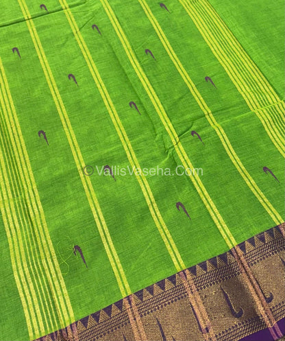 Kanchi Cotton Saree - VVKCS017