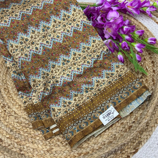 50% less - Offer Saree - Semi Kota  Saree - VVDS003