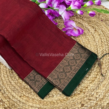 Dhaka Cotton Saree - VVDCS001