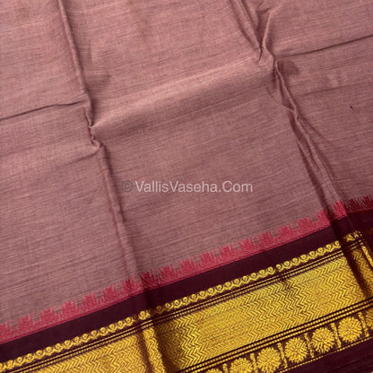 Kanchi Cotton Saree - VVKCS018