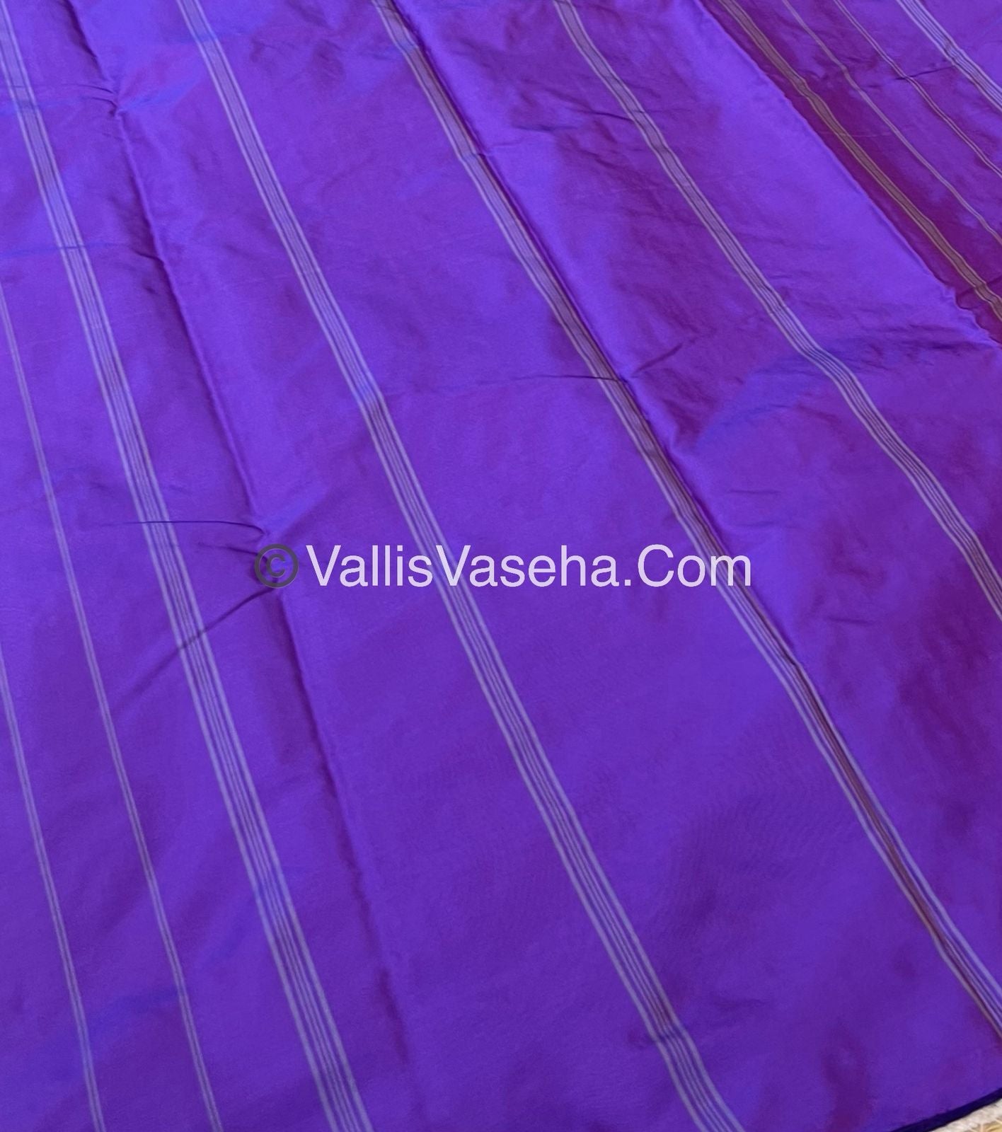 Semi Silk Saree - Aarani Pattu Style - VVSSS005