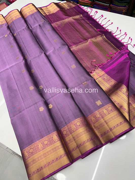 Pure Soft Silk Saree - Kanchi Border - VVPSS015