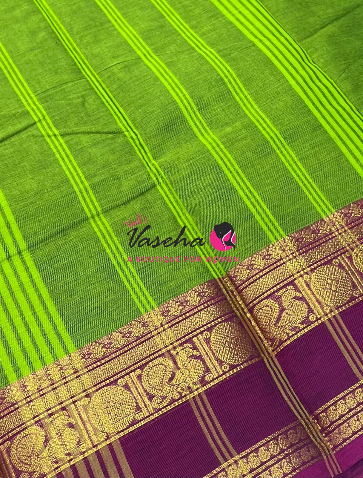 Kanchi Cotton Saree - VVKCS032