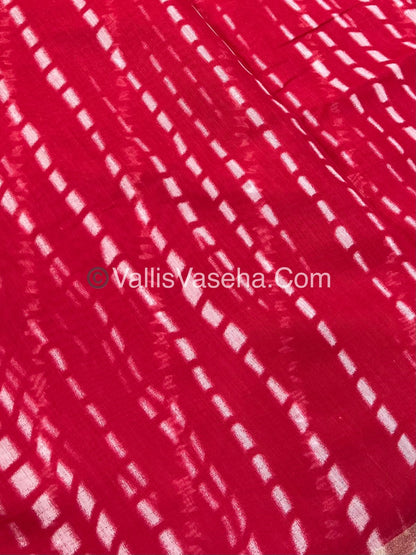 Casual Wear - Fancy Semi Chanderi Saree  - VVFMC006