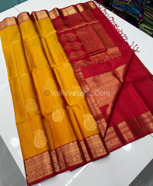 Pure Soft Silk Saree - Kanchi Border - VVPSS015