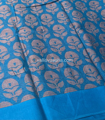 Mixed Cotton Brasso Saree - VVBS001