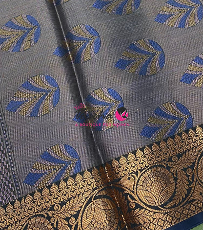 40% less - Offer Saree - Semi Banarsi Silk Saree - VVDS008