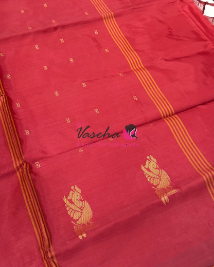Vazhai Pattu Saree / Banana Pith - With Blouse - VVVPS002