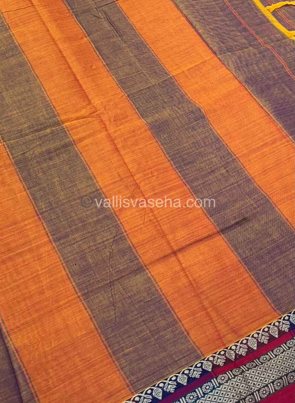Narayanapet Mercerised Cotton Saree - VVNMC001