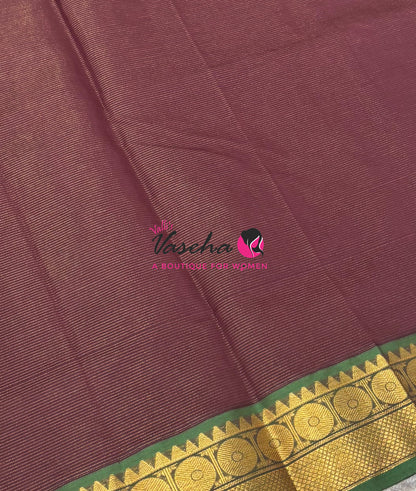 Semi Silk Cotton Saree | Vairavoosi  Design |VVSSC017