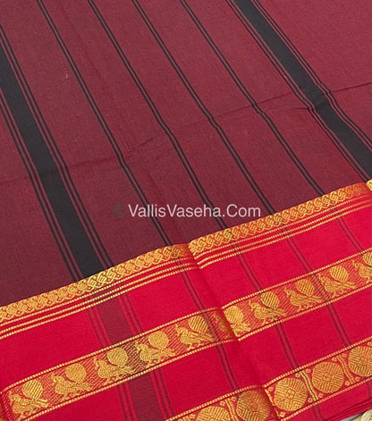 Kanchi Cotton Saree - VVKCS008