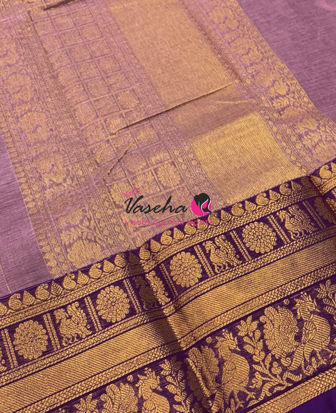 Kanchi Cotton Saree - VVKCS022