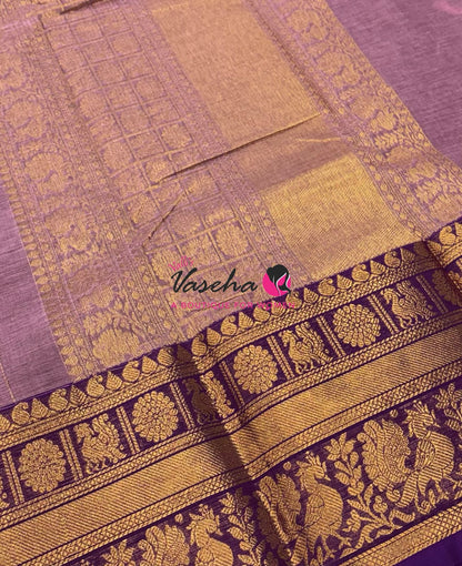 Kanchi Cotton Saree - VVKCS022
