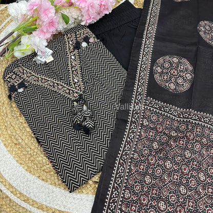 Readymade 3pc Set - Zig Zag Pattern - VVRMS003