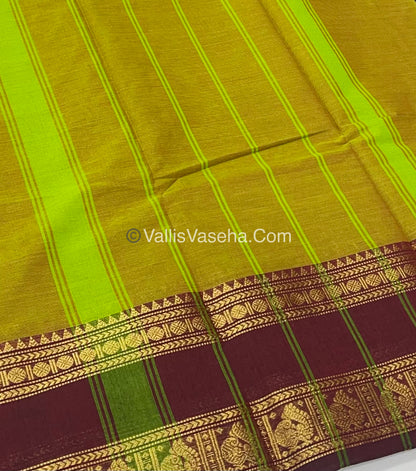 Kanchi Cotton Saree - VVKCS008