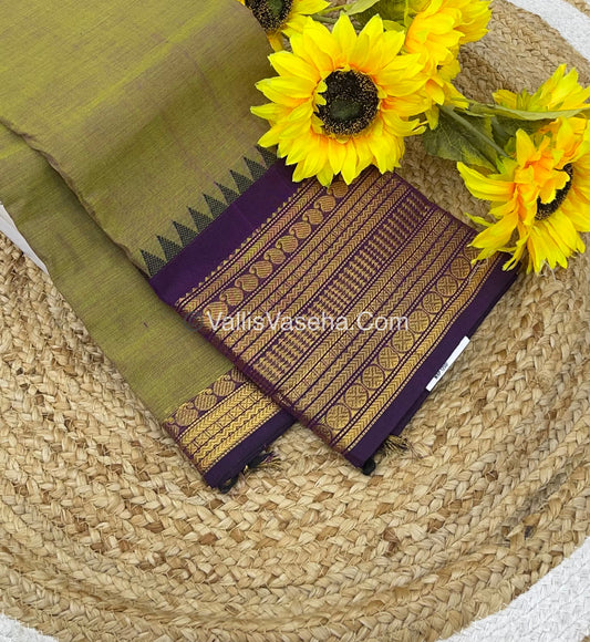 Kanchi Cotton Saree - VVKCS008